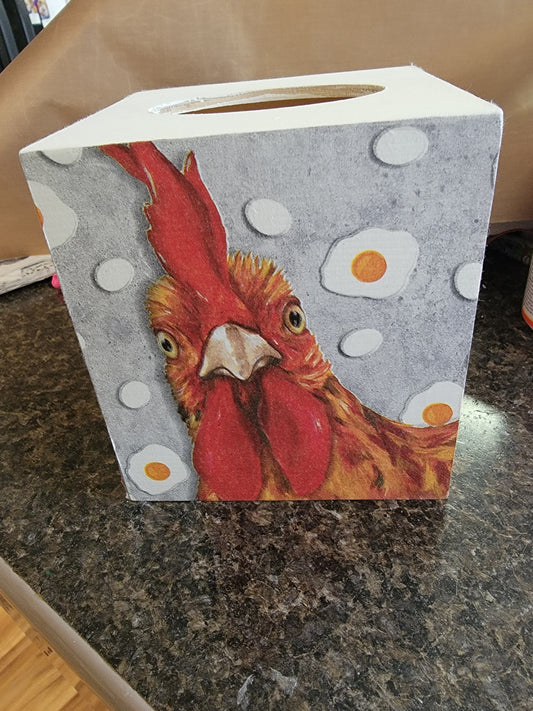 Chicken tissue box